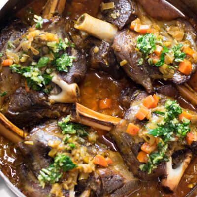 Braised Lamb Shanks