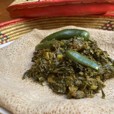 Ethiopian Collards - Tsion Cafe