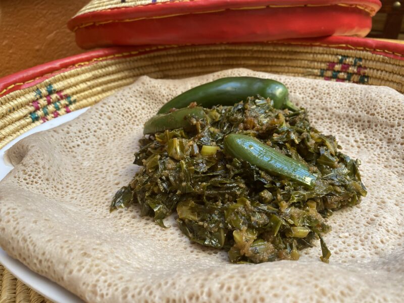 Ethiopian Collards - Tsion Cafe