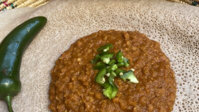Ethiopian red lentils - Tsion cafe