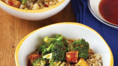 Tofu and Broccoli Stir Fry