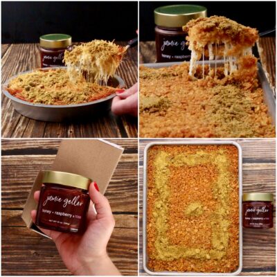 Knafeh 2 ways collage