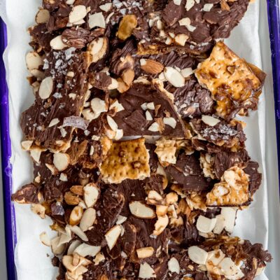 almond cookie matzo crunch Micah Siva
