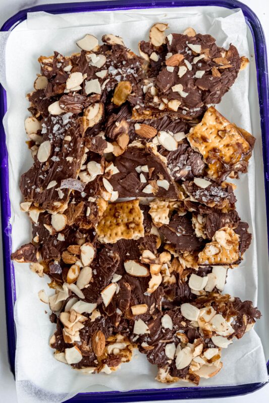 almond cookie matzo crunch Micah Siva
