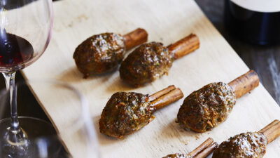 Spiced Beef Lollipops