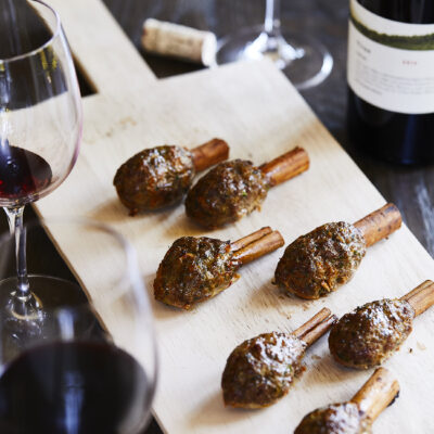 Spiced Beef Lollipops
