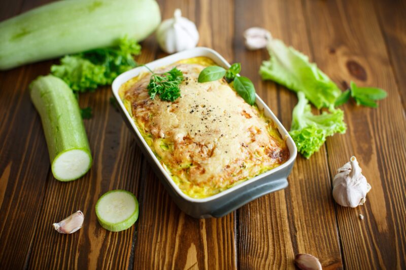 Zucchini Pizza Casserole