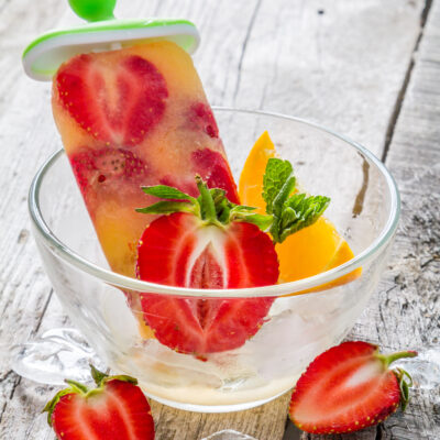 #17 Strawberry Mint Pops