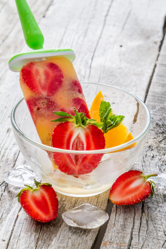 #17 Strawberry Mint Pops
