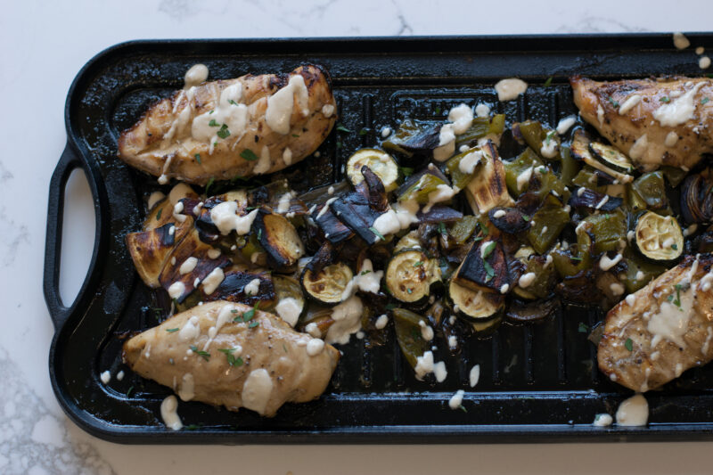 Silan Grilled Chicken and Vegetables