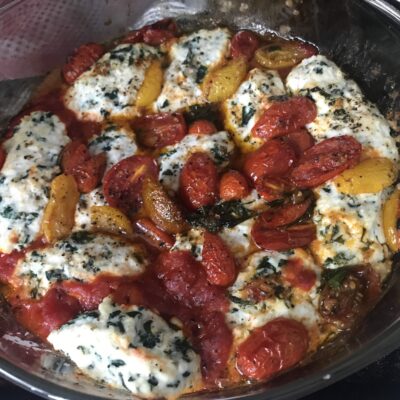 tomato basil gnudi
