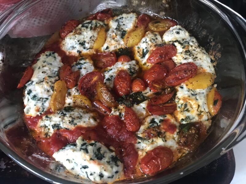 tomato basil gnudi
