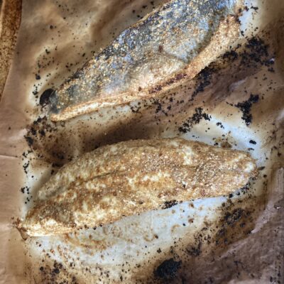 2-ing dukkah fish