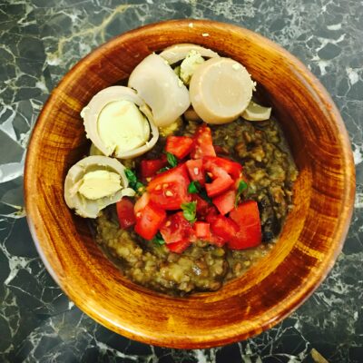 Slow Cooker Hamin Stew