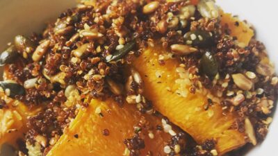 Crispy Quinoa Pumpkin Bowl