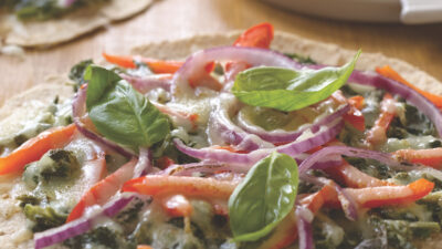 #61 Individual Whole Wheat Tortilla Pizzas