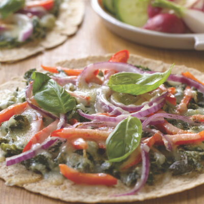 #61 Individual Whole Wheat Tortilla Pizzas