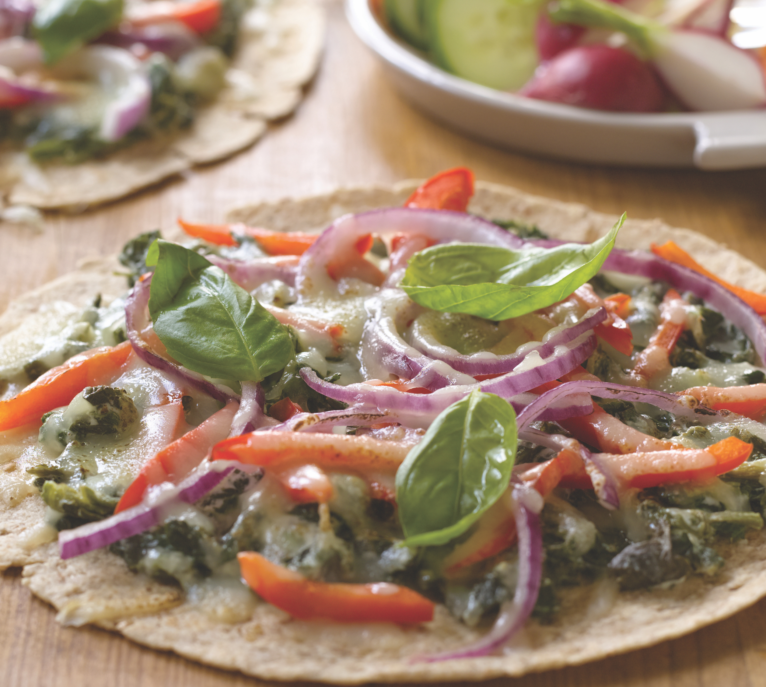 #61 Individual Whole Wheat Tortilla Pizzas