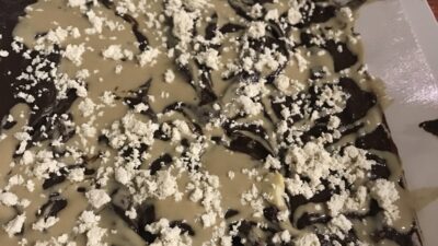 Halva and Tahini Black Bean Brownies