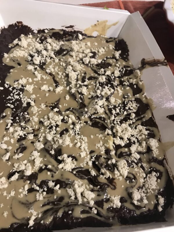 Halva and Tahini Black Bean Brownies