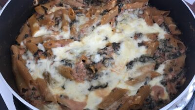 Spinach Baked Ziti
