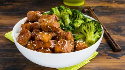 Asian Chicken and Rice Casserole