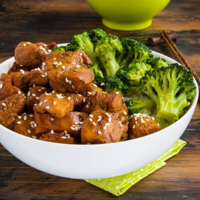Asian Chicken and Rice Casserole