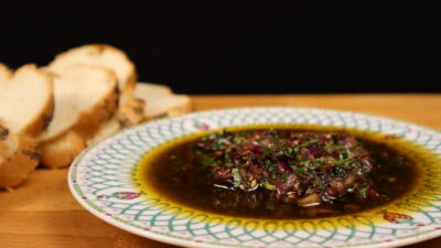 Israeli Italian Bread Dipping Oil