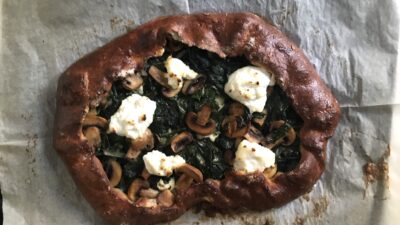 Mushroom Chard Galette