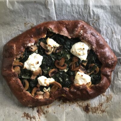 Mushroom Chard Galette