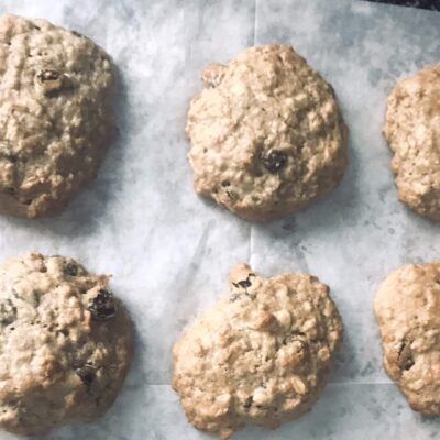 Oatmeal Raisin Muffin Tops