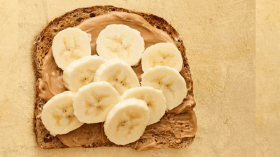PB and Banana Toast