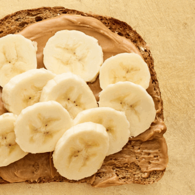 PB and Banana Toast