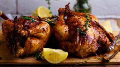 sheet pan sumac chicken