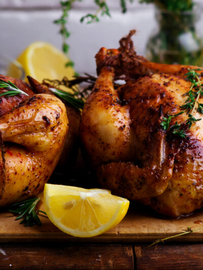 sheet pan sumac chicken