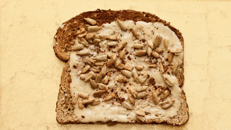 Tahini Sunflower toast