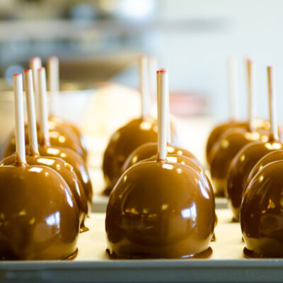 cinnamon sugar candy apples