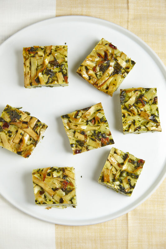 Spinach Noodle Kugel
