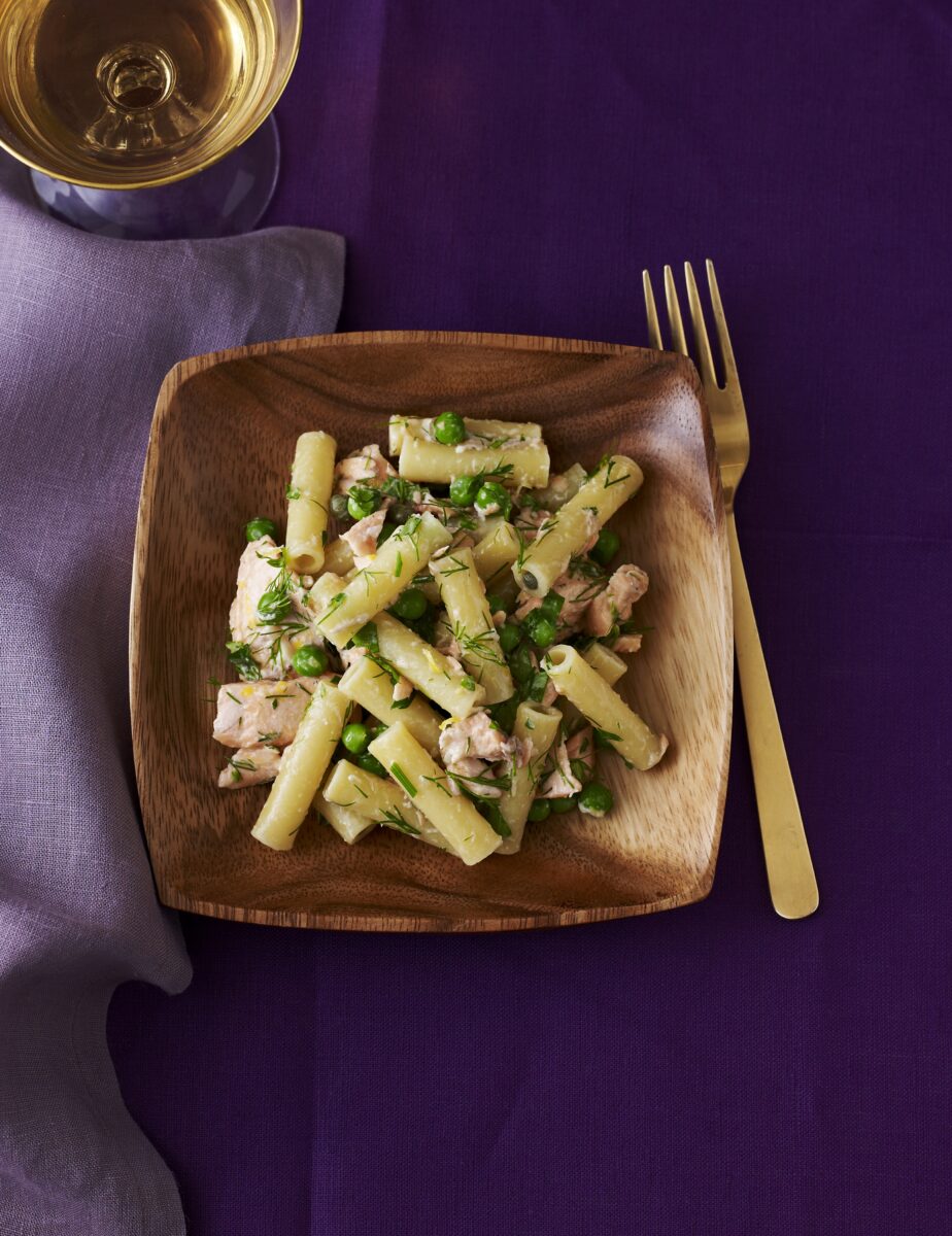 salmon pasta salad